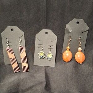 Elegant Mixed Color Earrings Set